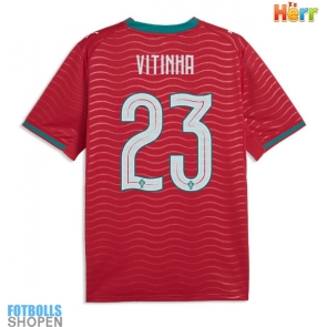Billiga Portugal Vitinha #23 Hemmatröja VM 2026 Kortärmad
